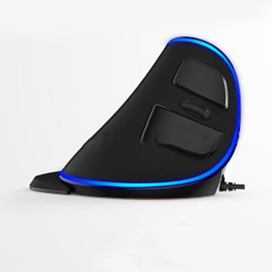 Vertical Ergonomic Snail RGB Anti-Mouse Hand