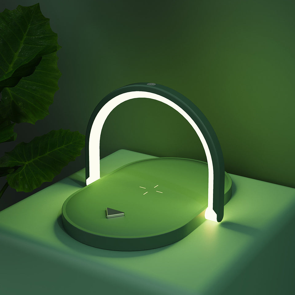 3 In 1 Foldable Wireless Charger Night Light Wireless Charging Station Light