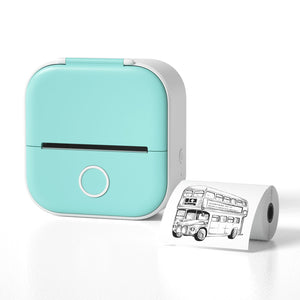 Portable Mini Thermal Label Printer Home Photo