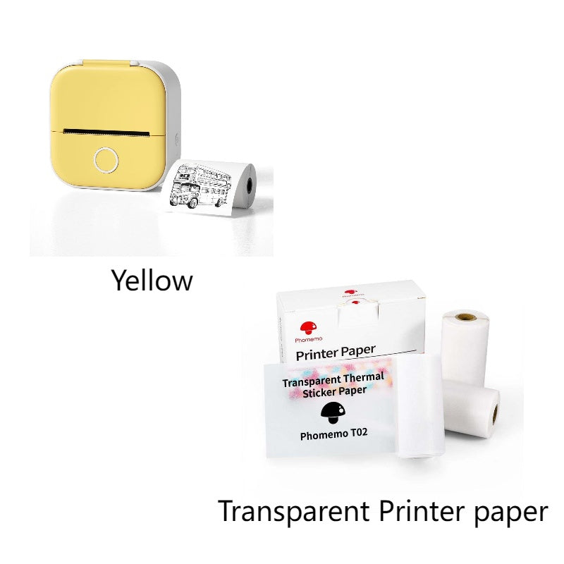 Portable Mini Thermal Label Printer Home Photo