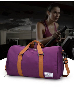 Men & Ladies Sports Duffle Travel Bag Lager Canvas Leisure Work Gym Holdall Bags