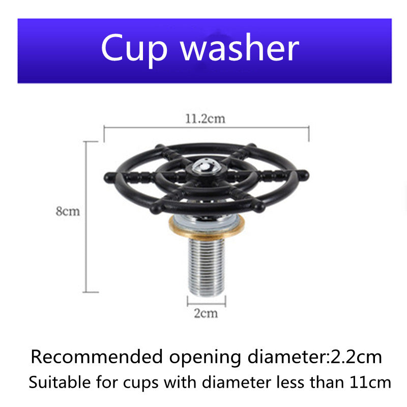 Stainless Steel Cup Washer With Embedded