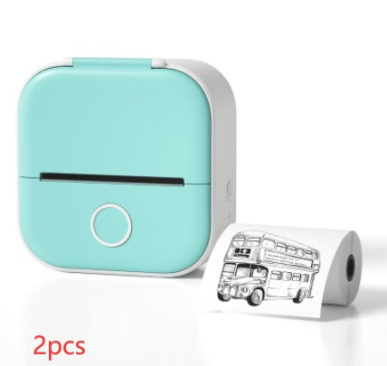 Portable Mini Thermal Label Printer Home Photo