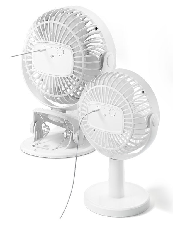 Mini Clip-on USB Desktop Fan