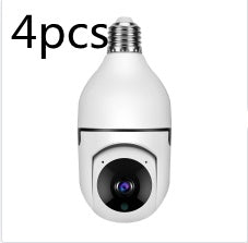 WiFi CAMERA 1080P Bulb 4X Zoom Camera E27