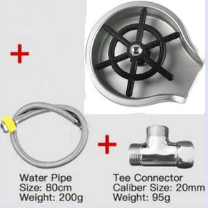 Stainless Steel Cup Washer With Embedded