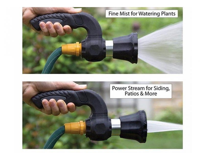 Mighty Power Hose Blaster Nozzle Lawn Garden