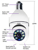 WiFi CAMERA 1080P Bulb 4X Zoom Camera E27