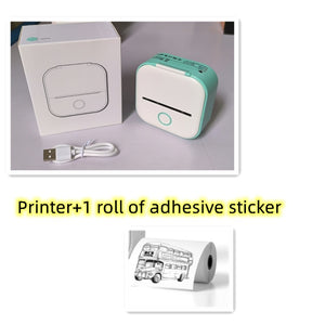 Portable Mini Thermal Label Printer Home Photo