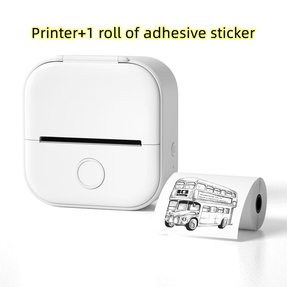 Portable Mini Thermal Label Printer Home Photo