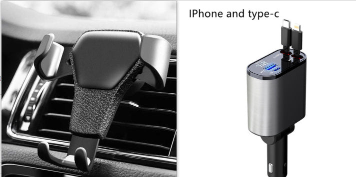 Metal Car Charger 100W Super Fast Charging